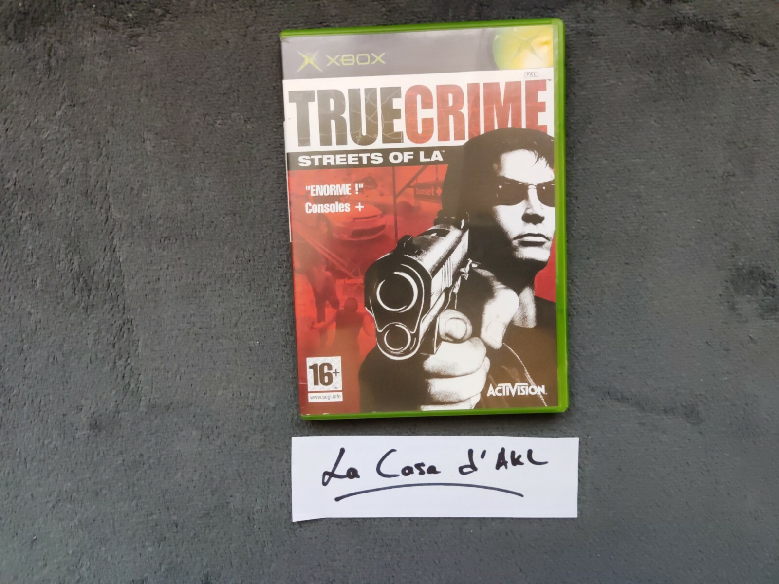 True Crime Streets of LA L.A. sans notice sur XBOX classic 1ère Gen - TBE