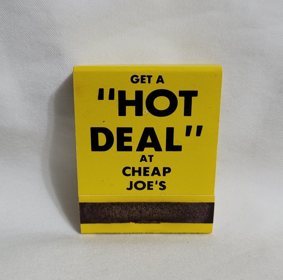 Vintage Cheap Joe's Discount Store Matchbook Advertising Matches Full