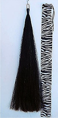 HIOQFR Extension Coda Capelli Coda Finta Capelli Liscia 55 Cm - Foto 3