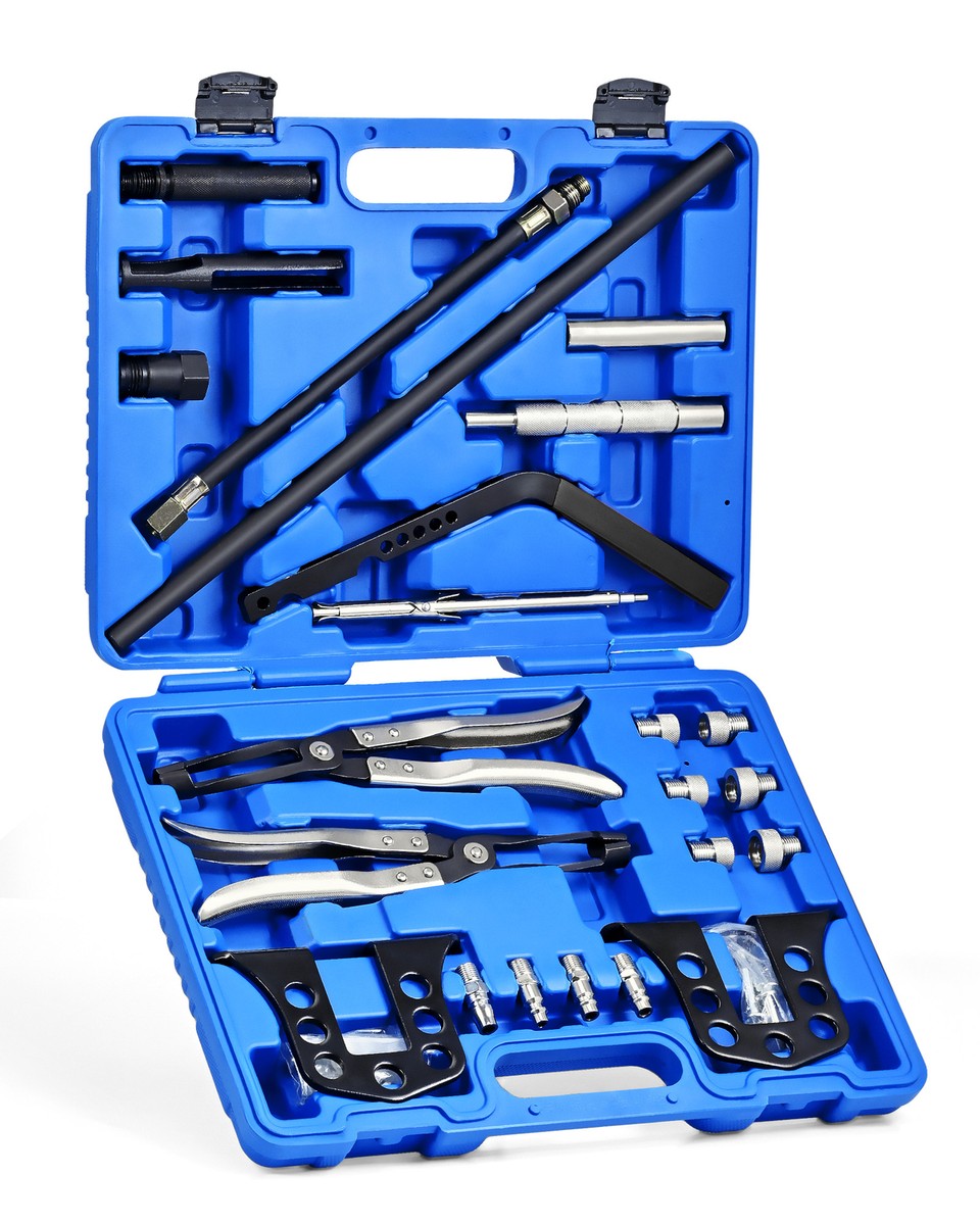 32Pc Overhead Valve Spring Compressor Tool Valve Stem Seal