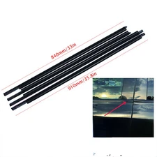 4 Pcs Front & Rear Door Outer Belt Weatherstrip For 2018-2021 Ram 1500 2500 3500