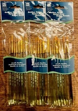 Loew Cornell 659 ~ Rounds, Shaders, & Liner Paint Brush Set **STOCKING STUFFER**
