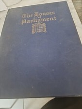 Vintage The Houses Of Parliment Book. N