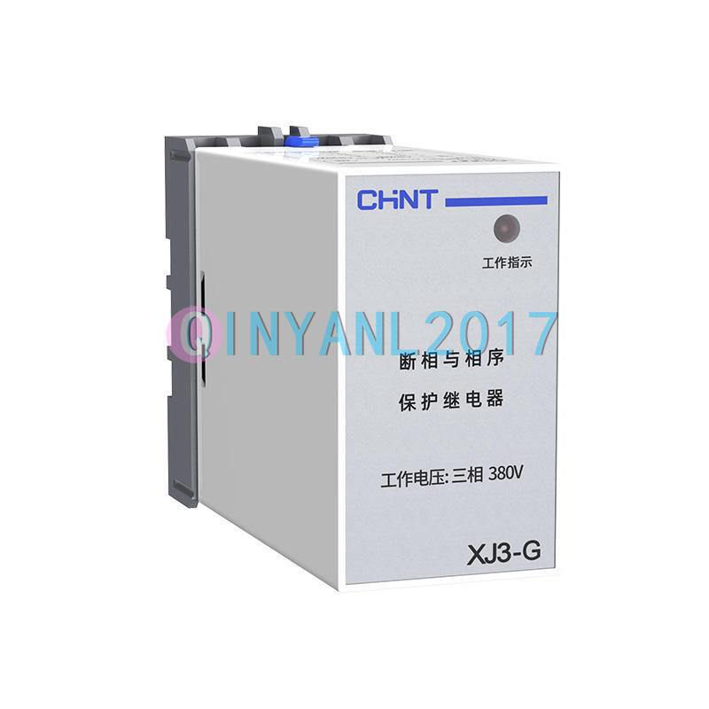 1PC NEW CHNT XJ3-G AC380V Phase Failure and Phase Sequence Relay