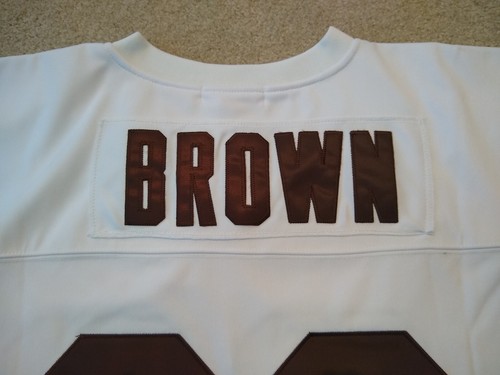 Jim Brown NWT Authentic Mitchell & Ness 1964 Cleveland Browns Jersey White 56 - Picture 6 of 8