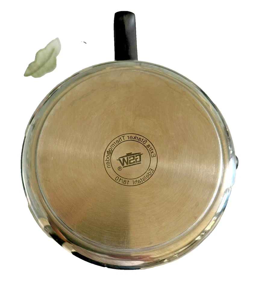 Milchkochtopf GSW - Doppelwandiger Simmertopf - 1,5 Liter - Edelstahl 18/10 - Bild 3 von 4