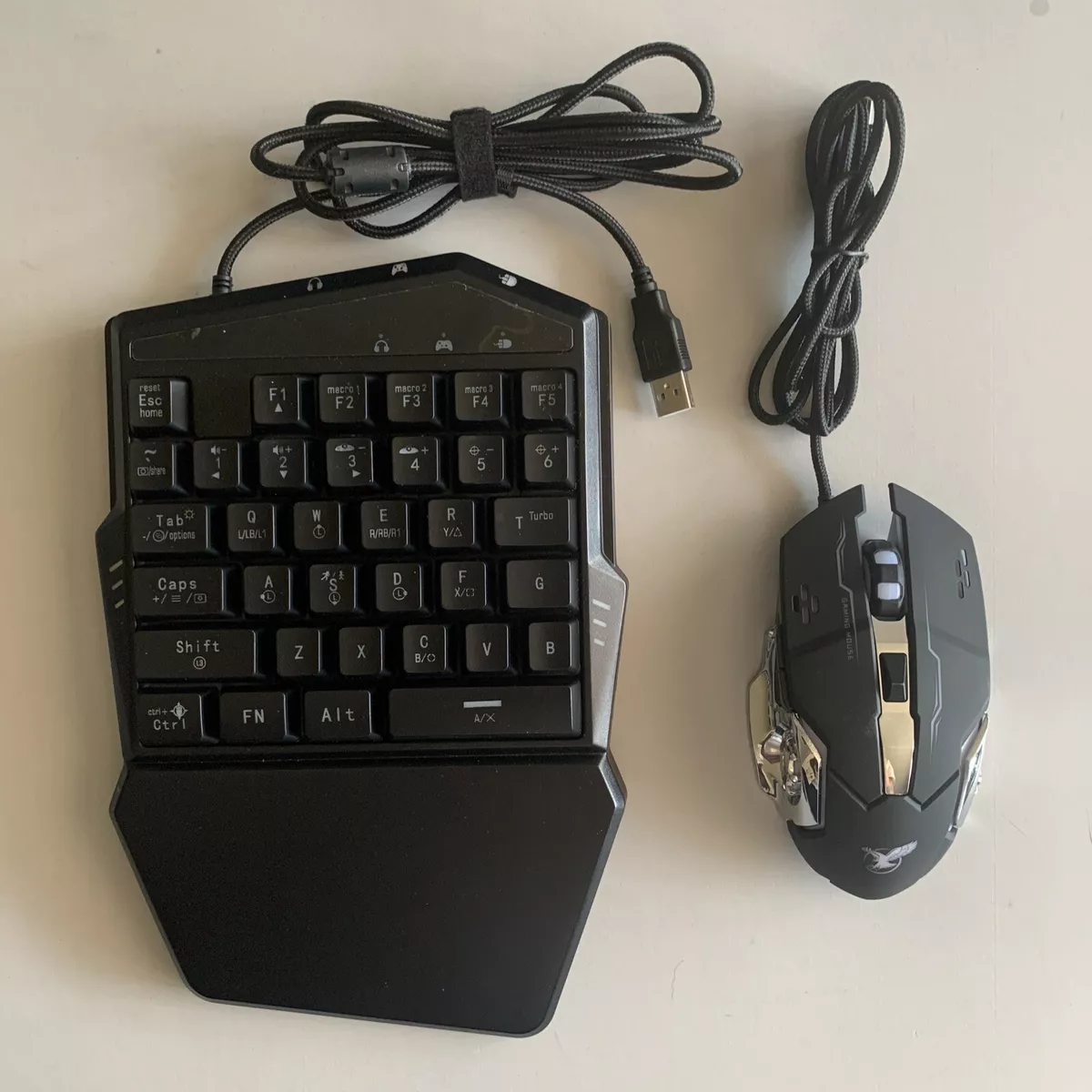 DARKWALKER FO217W Gaming Keyboard mouse②