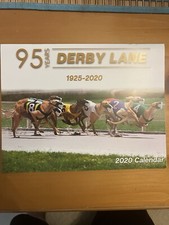 Vintage 2020 Derby Lane Greyhound Racing Calendar *FINAL YEAR* Of Racing.