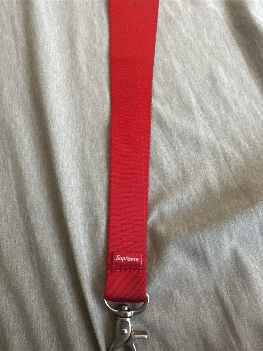 Supreme - SAMURAI Nylon LanyardCOLOR Red Supreme Red Nylon Lanyard SS16 | eBay