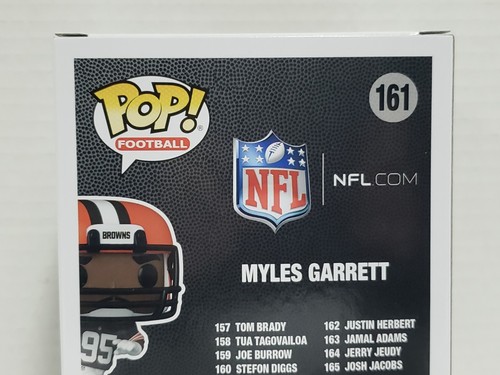 MYLES GARRETT - Cleveland Browns - Funko POP! NFL #161 Collectible Vinyl Figure - Picture 12 of 15