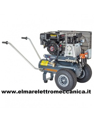 CB 25/520 WORTEX Motocompressore Benzina Motore 6,5 HP Loncin 4 Tempi