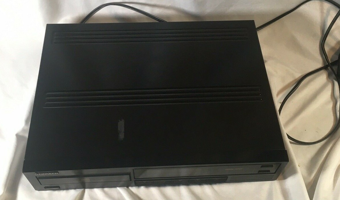 pioneer-pd-4300-disc-player-for-parts-won-t-spin-disc-powers-on