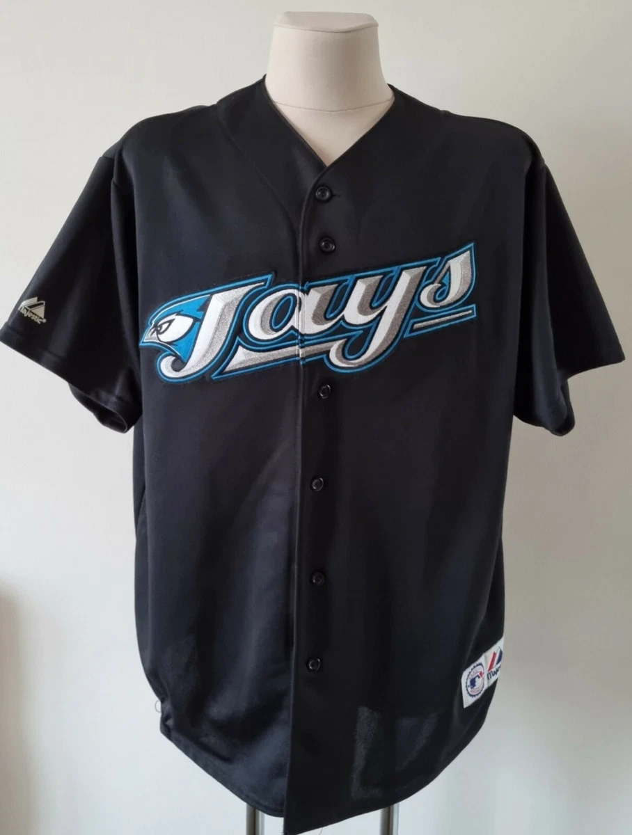 MLB Toronto Blue Jays Majestic Baseball Black Jersey #52 B. J. Ryan