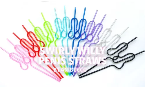 Swirly Bach Straws Bachelorette Party Favors and Supplies Funny Bridesmaid Gift