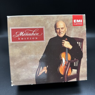 Menuhin Edition, 75th Birthday Salute [EMI, 5 CD Box Set] CDs are NEAR MINT