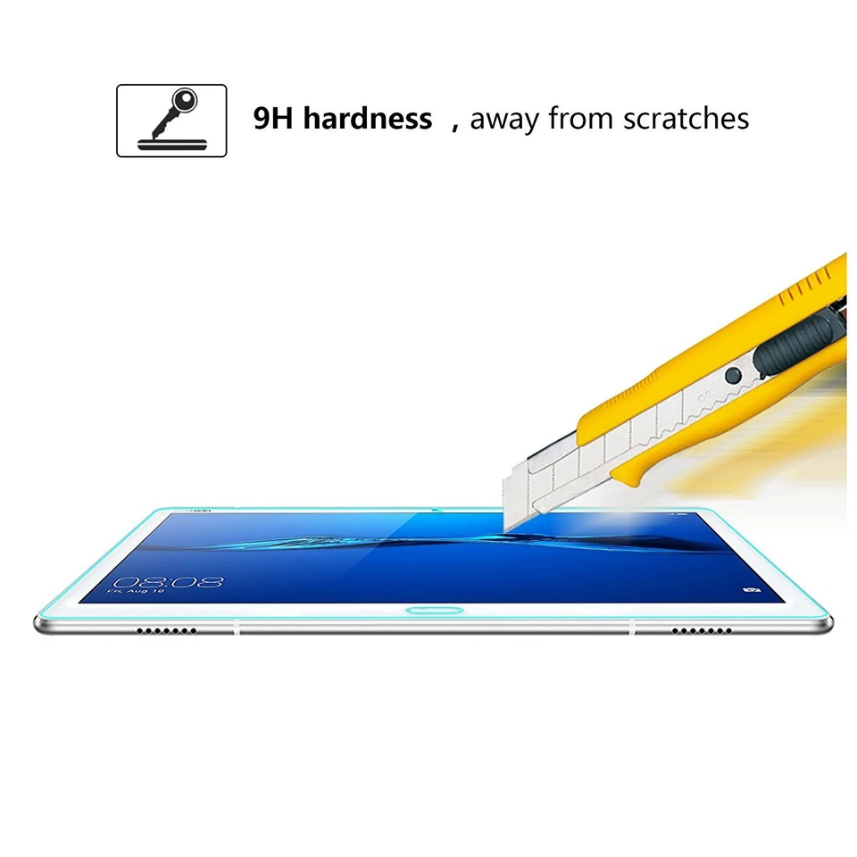 Tempered Glass Screen Protector Cover For HUAWEI MediaPad M3 10" LITE - Image 2 of 3