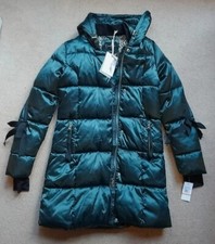 Jessica Simpson Metalic Green Coat Jacket Size S