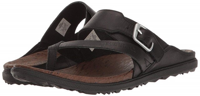 merrell around town thong buckle sandals