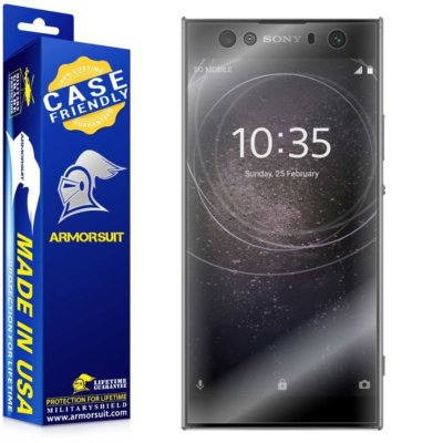 [2 Pack] ArmorSuit Sony Xperia XA2 Ultra Case-Friendly Screen Protector