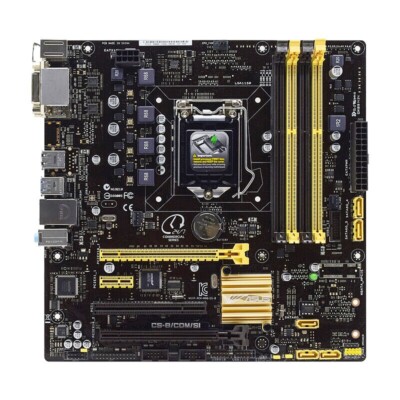 Intel Q87 Motherboard ASUS CS-B/CDM/SI LGA1150 DDR3 for 4th Intel Core  i7/i5/i3