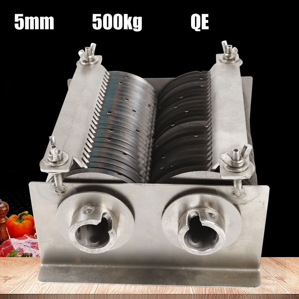 Meat Cutter Machine Slicer Blade Spacing 5mm/0.2in for Frozen Food Meat