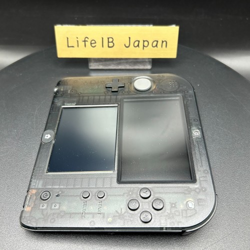 Nintendo 2DS Clear Black Portable Game Console with Dual Screens JP Import - Picture 18 of 23