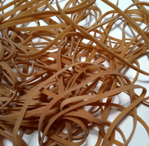 Size 36 Long Elastic Rubber Bands - 127mm x 3.2mm - Strong Reusable 5" - Picture 2 of 5
