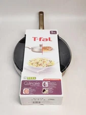 T-Fal Jumbo Non-Stick Titanium Pan - 5 qt, New in Box, Brown
