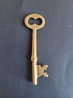 Lot of (7) Vintage Skeleton Keys - Brass/Steel - (One P&FC #15 key) - Estate  — photo 7