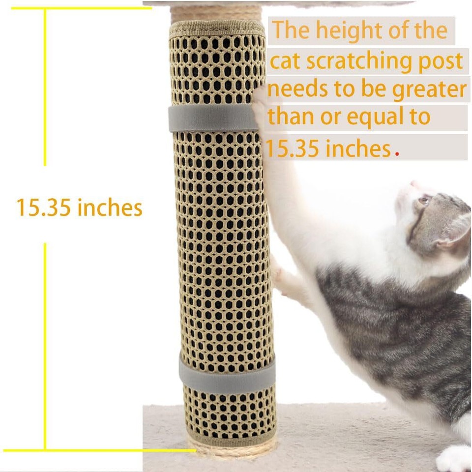 WENIFU Cat Nail File Scratcher Wrapped Around a Cat Scratching Post eBay
