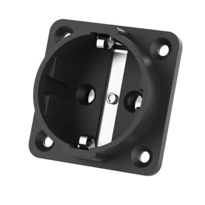 Schuko Double Socket Wall Socket Copper Power Receptacles Outlets EU Version x1