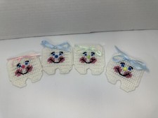 Tooth Fairy Pouch Needlepoint Under Pillow Set Of 4 Unique