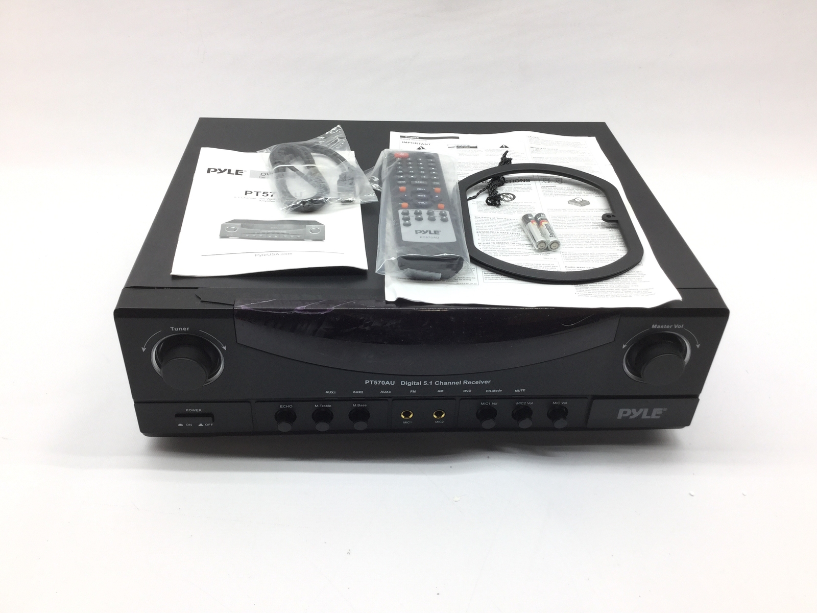 epic sound 5.1 ch surround receiver amplifier