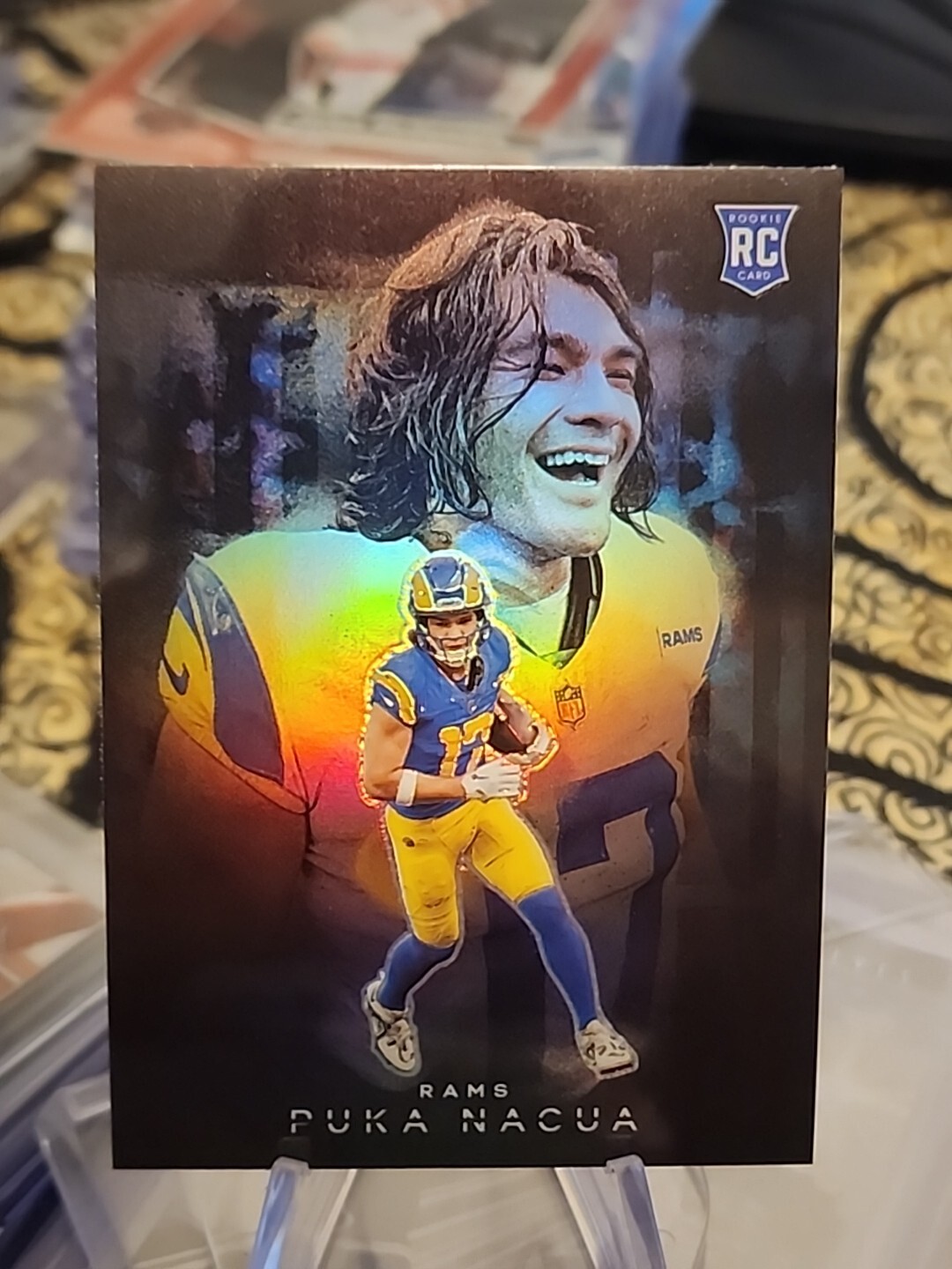 2023 Prizm PUKA NACUA RC Profiles Case Hit SSP RAMS RARE Rookie