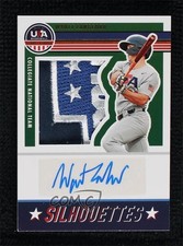 2023 USA Baseball Stars & Stripes Jerseys 1/1 Wyatt Langford Patch Auto 0j81