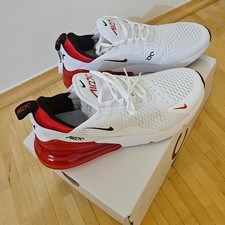 Nike Air Max 270 weiß/rot Gr 46   ungetragen...