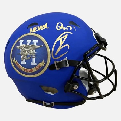 Robert O'Neill Signed ''SEAL Team Six'' Mini Helmet PSA/DNA COA Navy SEAL