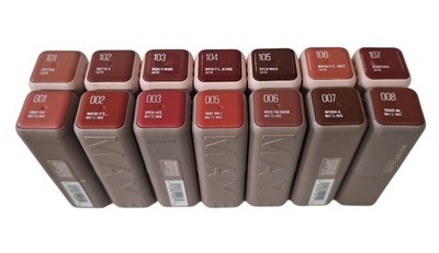 Maybelline Serum Lipstick Hydrating Plumping Moisture CHOOSE SHADE *See Discount