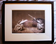 Gallery Framed 1972 Edward Curtis Reprint-Kotsuisa &Hohhug NW Coast Indian Dance