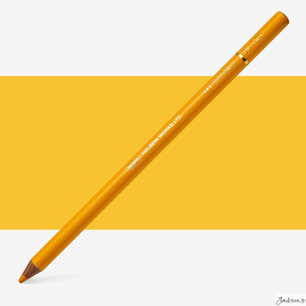 Holbein Artists' Coloured Pencil Premium Pigment 3.8mm Core Sunflower Drawing