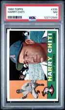 1960 TOPPS #339 HARRY CHITI PSA 7