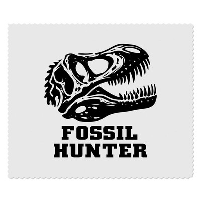 2 Linsenputztücher ''Fossil Hunter Dinosaurier Schädel'' (LC00028668)
