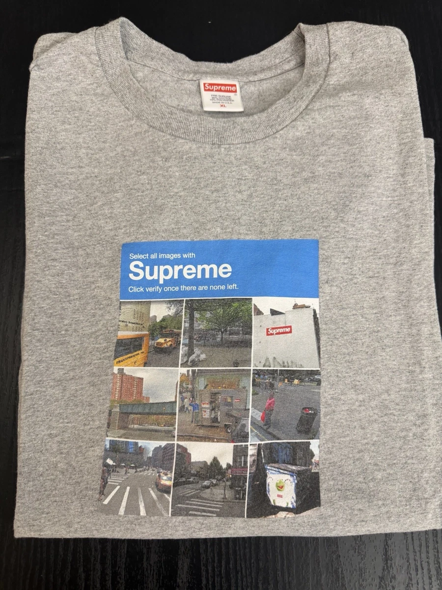 Supreme Gray T-Shirts for Men for sale | eBay