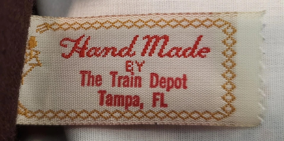 Vintage Handmade The Train Depot Hand Puppet Black African American Girl Puppet - Image 4 of 4