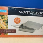CAMERONS PRODUCTS STOVETOP SMOKER STAINLESS STEEL ~ NEW IN BOX