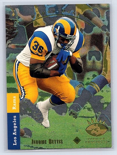 Jerome Bettis [Foil] #6 1993 SP card