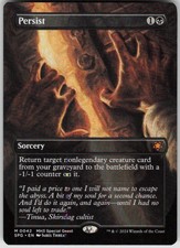 persist mtg cards Persist  Special Guests (SPG) #42  Scryfall Magic: The Gathering Search