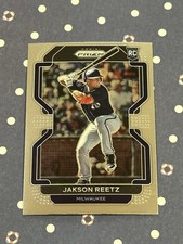 2022 Panini Prizm Jakson Reetz Rookie #59 Milwaukee Brewers RC (R)