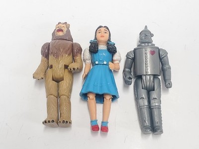Vintage 1988 Wizard Of Oz Dorothy Lion Tin Man Tinman 4'' Figure Lot1 MGM Turner