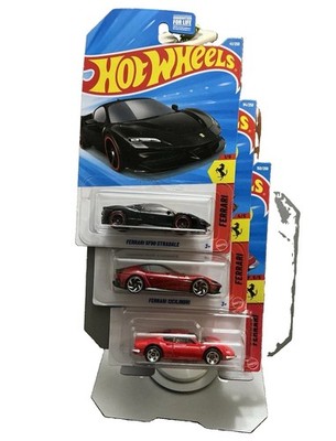 Hot Wheels Ferrari 1:64 Diecast Car 2026 Unopened Box Bundle 3 pz